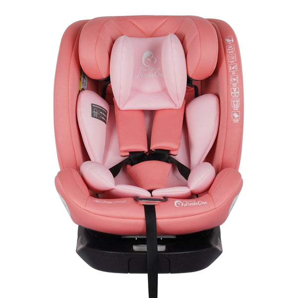 For Your Little One AllStage 360 0/1/2/3 Car Seat - Blush Rose (Birth - 12 Years) - For Your Little One