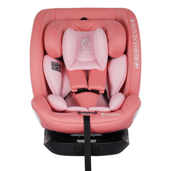 For Your Little One AllStage 360 0/1/2/3 Car Seat - Blush Rose (Birth - 12 Years) - For Your Little One