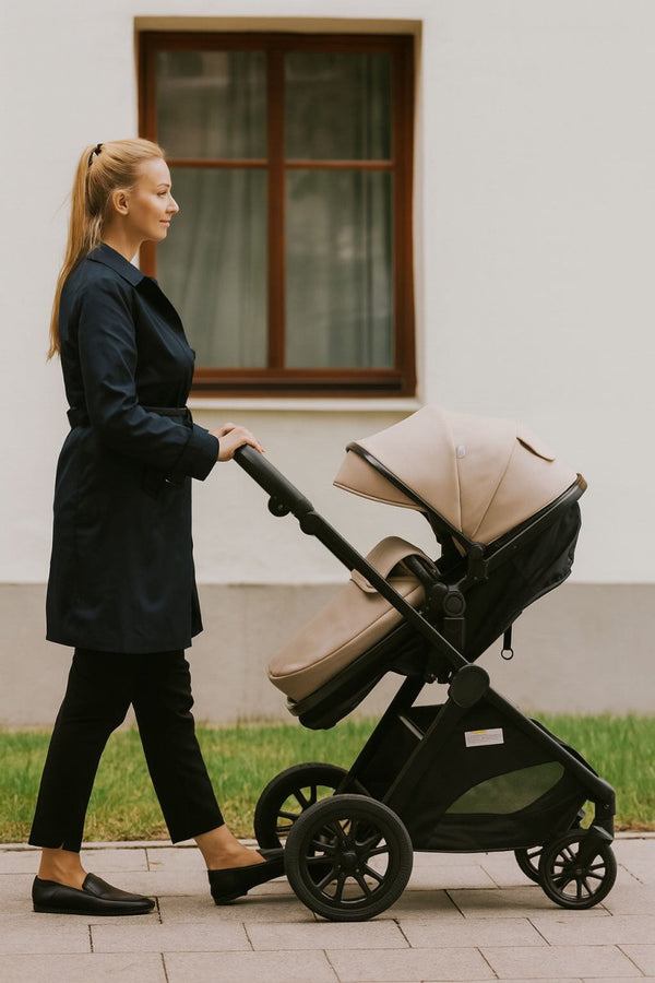 For Your Little One Cruise 3 In 1 Travel System With i - Size Car Seat - Dune Beige - Grade A - For Your Little One