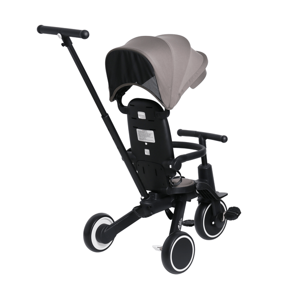 Foryourlittleone Xplor 6 in 1 Foldable Trike - Grey Olive (10m - 5y) - For Your Little One