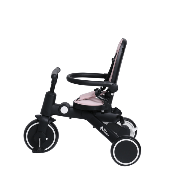 Foryourlittleone Xplor 6 in 1 Foldable Trike - Pastel Pink (10m - 5y) - For Your Little One