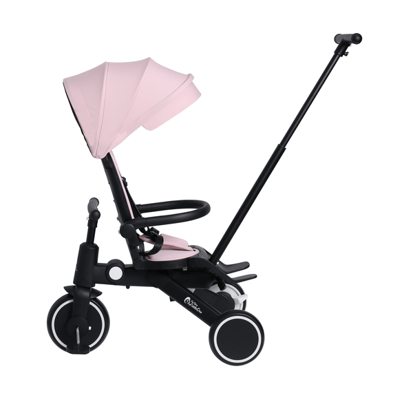 Foryourlittleone Xplor 6 in 1 Foldable Trike - Pastel Pink (10m - 5y) - For Your Little One