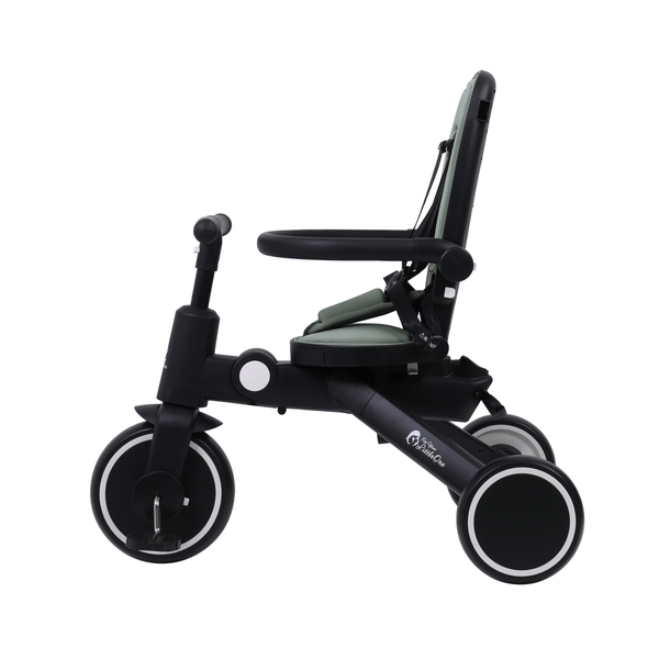 Foryourlittleone Xplor Plus 6 in 1 Foldable Trike - Green (10m - 5y) - For Your Little One