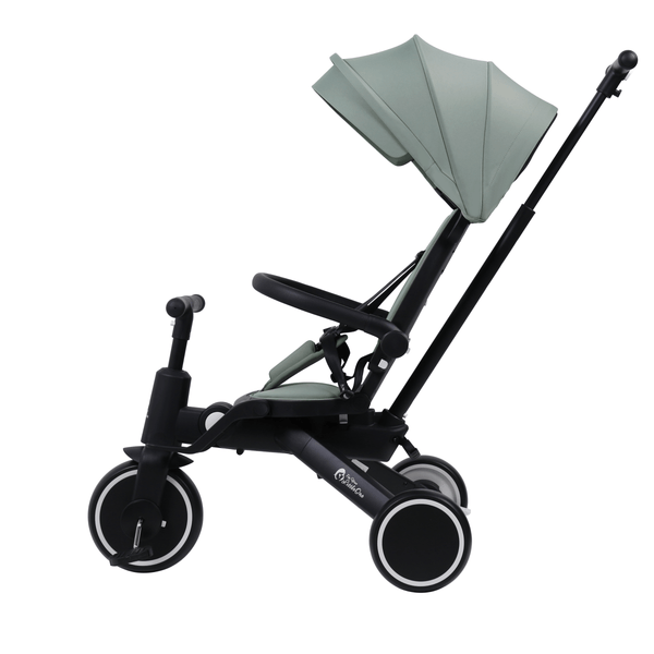 Foryourlittleone Xplor Ultimate 6 in 1 Foldable Trike - Green (10m - 5y) - For Your Little One