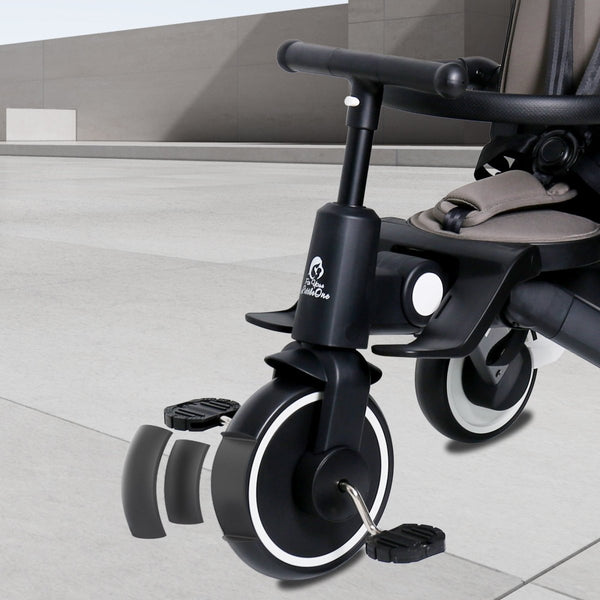Foryourlittleone Xplor Ultimate 6 in 1 Foldable Trike - Grey Olive (10m - 5y) - For Your Little One
