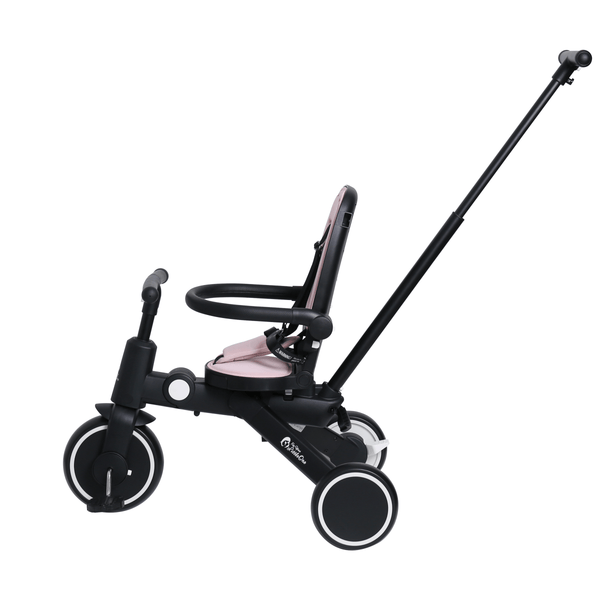 Foryourlittleone Xplor Ultimate 6 in 1 Foldable Trike - Pastel Pink (10m - 5y) - For Your Little One