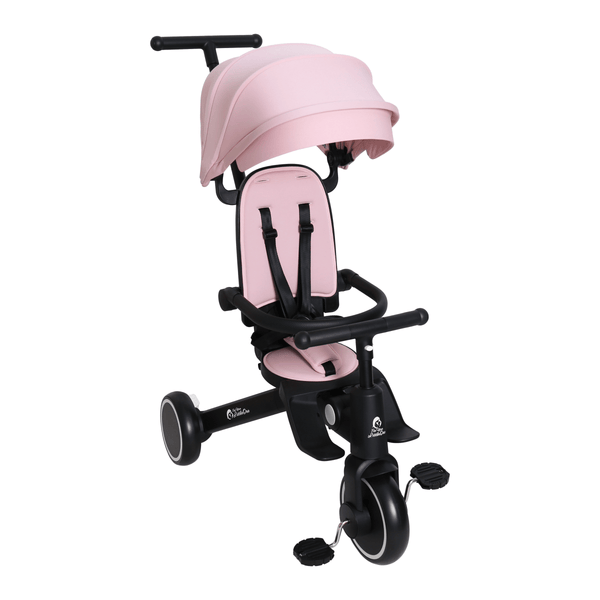 Foryourlittleone Xplor Ultimate 6 in 1 Foldable Trike - Pastel Pink (10m - 5y) - For Your Little One