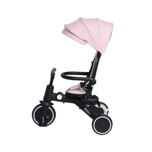Foryourlittleone Xplor Ultimate 6 in 1 Foldable Trike - Pastel Pink (10m - 5y) - For Your Little One