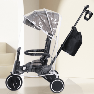 Foryourlittleone Xplor Ultimate 6 in 1 Foldable Trike - Pastel Pink (10m - 5y) - For Your Little One
