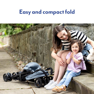 EZLite Lightweight Travel Stroller - Midnight Black - Clearance