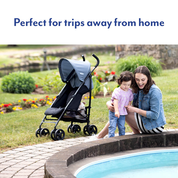 EZLite Lightweight Travel Stroller - Midnight Black - Clearance