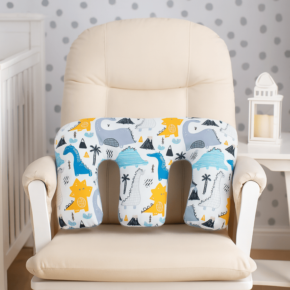 Twin Pregnancy Nursing Pillow - Dino - For Your Little One