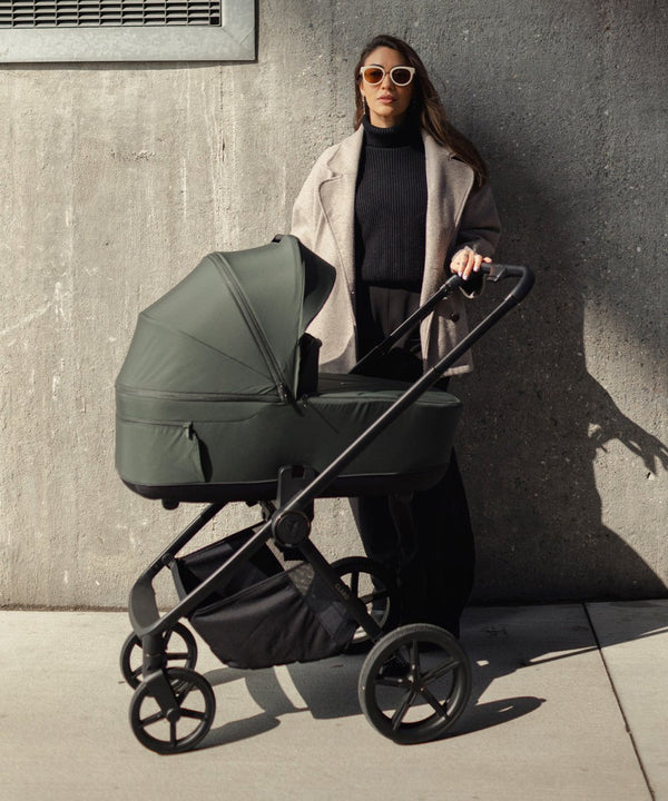 Venicci Claro 3 In 1 Travel System + Base - Forest - For Your Little One