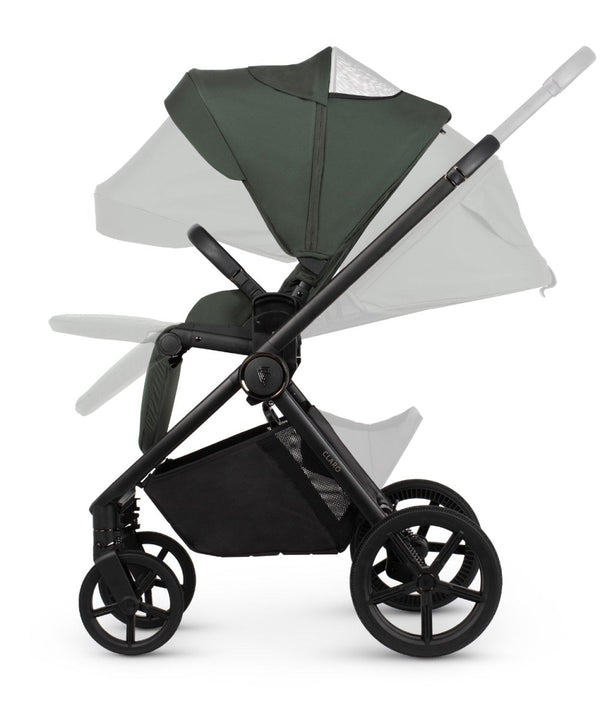 Venicci Claro 3 In 1 Travel System + Base - Forest - For Your Little One