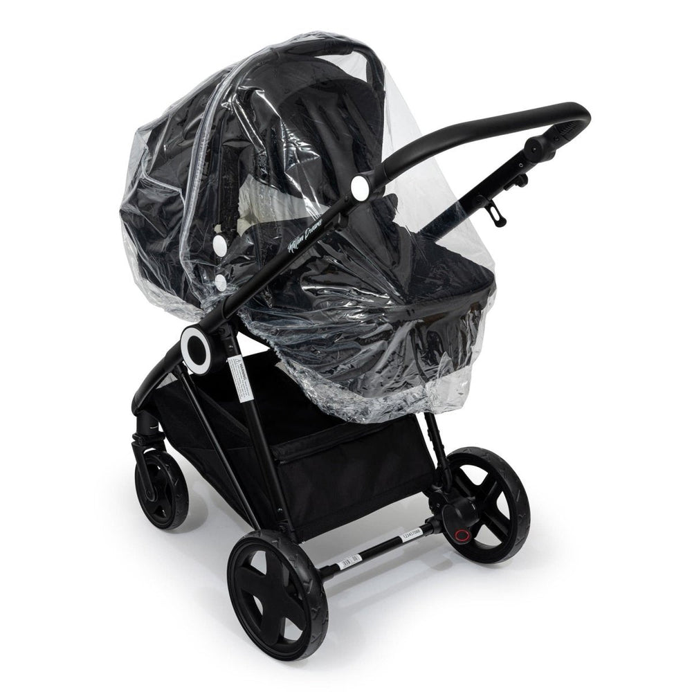 2 in 1 Rain Cover Compatible with Bebecar - Fits All Models - For Your Little One
