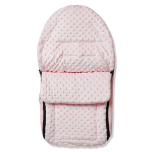 Dimple Car Seat Footmuff / Cosy Toes Compatible with Doona Pink Fits All Models 