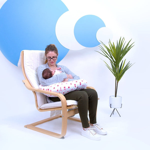 Breast Feeding Nursing Pillow - Little Pink Star (COVER ONLY) - For Your Little One