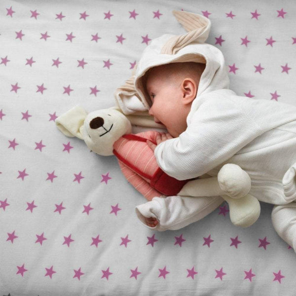 Cot Bed Fitted Sheets Compatible With Obaby Mattress 140x70cm - Pack Of 4 - For Your Little One