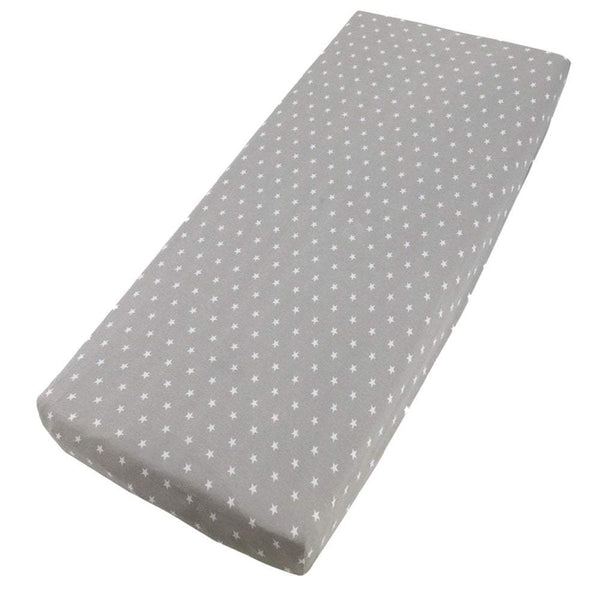 Crib Jersey Fitted Sheets 100% Cotton 40x90cm - Pack Of 2 - Fits All Models - For Your Little One