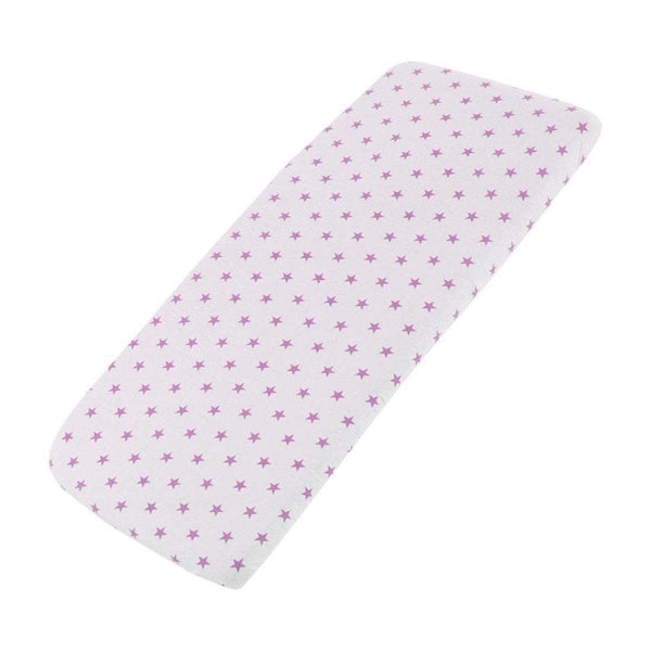 Crib Jersey Fitted Sheets 100% Cotton 40x90cm - Pack Of 2 - Fits All Models - For Your Little One