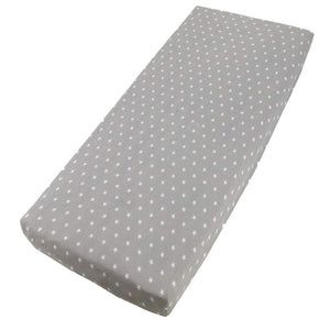 Crib Jersey Fitted Sheets 100% Cotton 40x90cm - Pack Of 4 - Fits All Models - For Your Little One