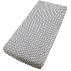 Crib Jersey Fitted Sheets 100% Cotton 40x90cm - Pack Of 4 - Fits All Models - For Your Little One
