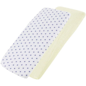 Crib Jersey Fitted Sheets 100% Cotton 40x90cm - Pack Of 4 - Fits All Models - For Your Little One