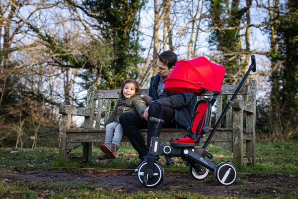 Foryourlittleone Xplor Foldable Trike - Jet Black (2025) - USED - For Your Little One