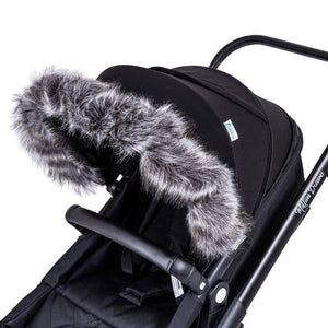 Pram Fur Hood Trim Attachment for Pushchair Compatible with ABC Design - For Your Little One