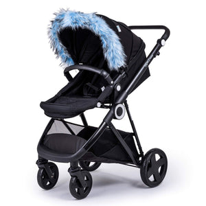 Pram Fur Hood Trim Attachment for Pushchair Compatible with Chicco - For Your Little One
