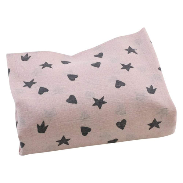 Printed Muslin Squares 100% Cotton 80x80cm - For Your Little One