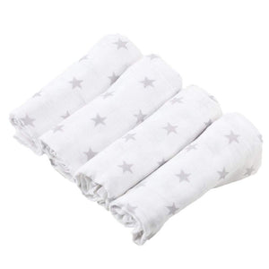 Printed Muslin Squares 100% Cotton 80x80cm - For Your Little One