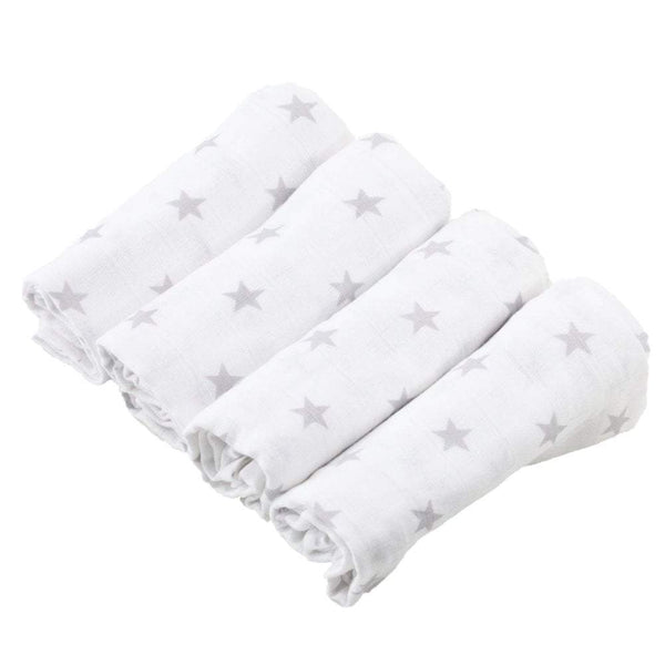 Printed Muslin Squares 100% Cotton 80x80cm - For Your Little One