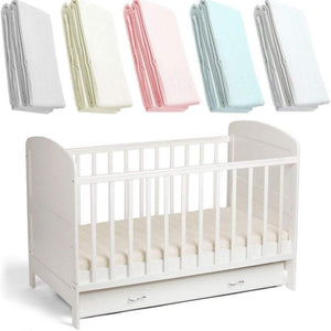 Toddler / Junior Fitted Sheet 100% Cotton 140x70cm - Pack Of 2 - For Your Little One