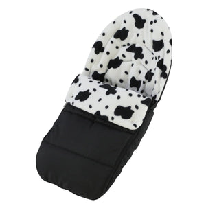 Universal Animal Print Car Seat Footmuff / Cosy Toes - Fits All 3 And 5 Point Harnesses - Fits All Models - For Your Little One