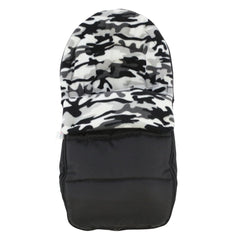 Universal Fleece Car Seat Footmuff / Cosy Toes - Fits All 3 And 5 Point Harnesses - For Your Little One